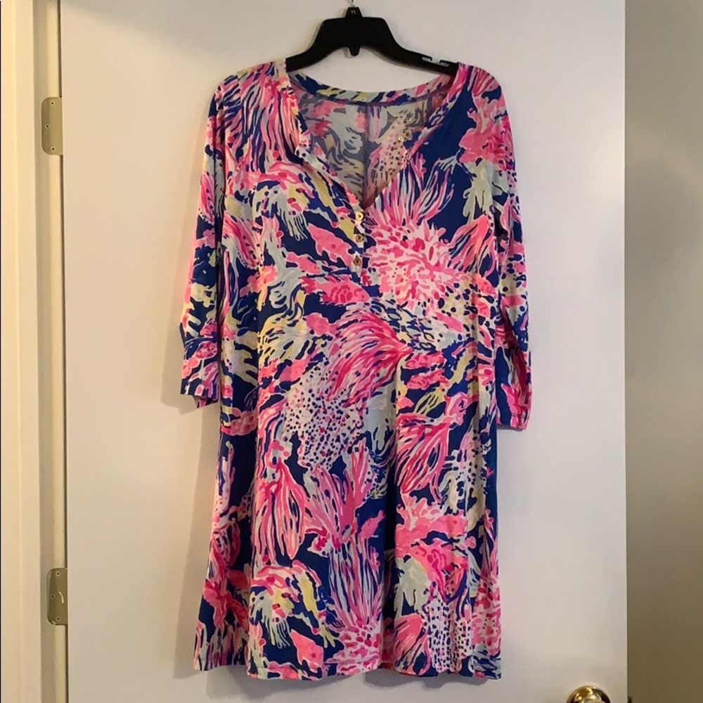 Lilly Pulitzer 3/4 Sleeve Dress